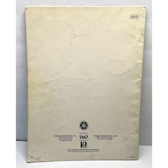 Yamaha Repertoire Favorite Pops Piano Songbook Sheet Music 17 Songs 1976 - Picture 6 of 6